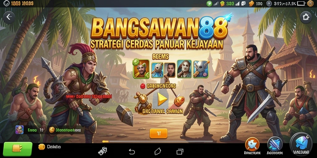 Tampilan gameplay menegangkan dalam BANGSAWAN88 dengan strategi yang kompleks.