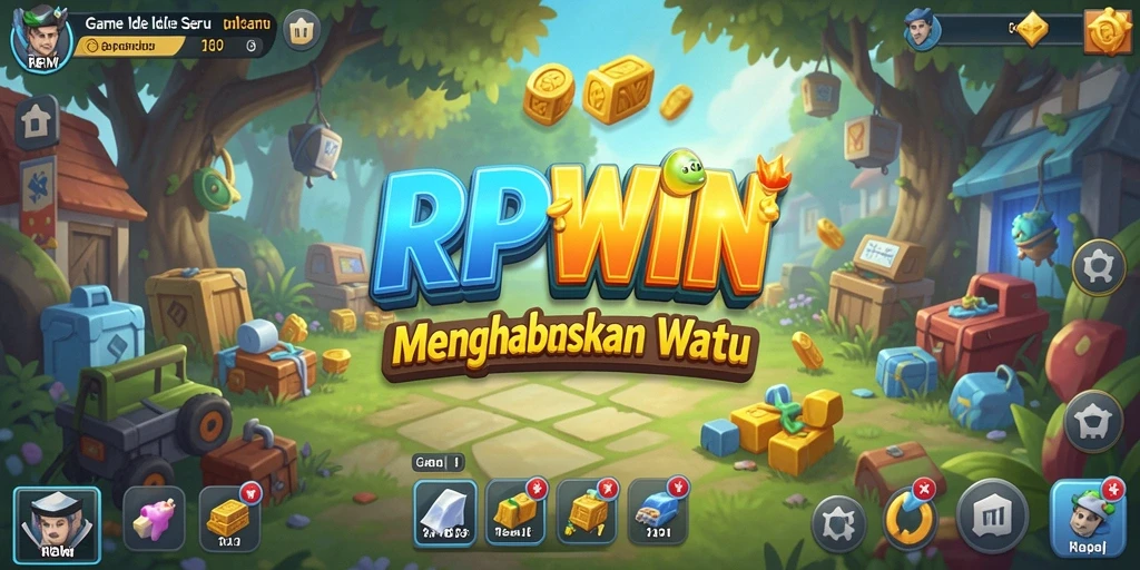 Tampilan gameplay RPWIN yang menarik dan menawan.
